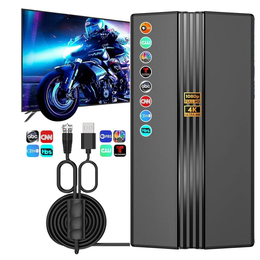 TV Antenna Indoor, 2026 Digital TV Antenna for Local Channels
